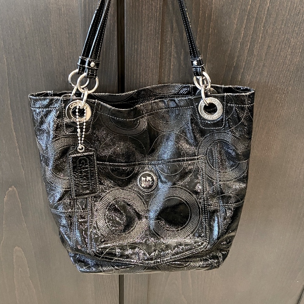 Coach Patent Leather Satchel